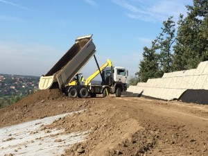 Anna hegy megerősítési munkálatok
