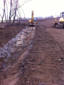 Tisza Keskenyi szakasz hullámtér rekonstrukció. DOVI-Trade Kft